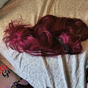 Vibrant Red Hair Extension